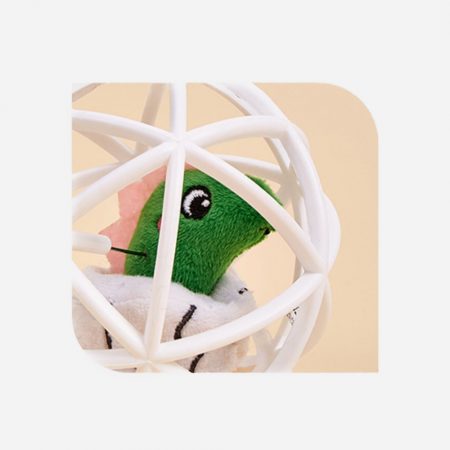 Petshub-FOFOS-FOFOS Cat Toy Dinosaur in a Cage-3(1)