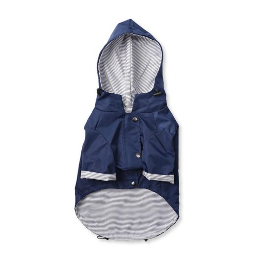 Petshub-The Dog Fans Navy Jacket_Rain Coat-1