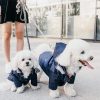 Petshub-The Dog Fans Navy Jacket_Rain Coat-3