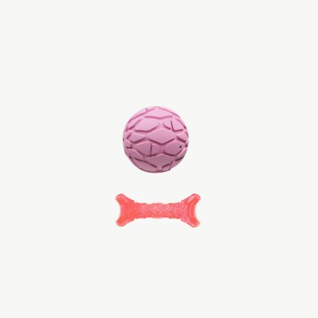 Petshub-ZEZE-Squeaky Ball Rubber Dog Toys-2