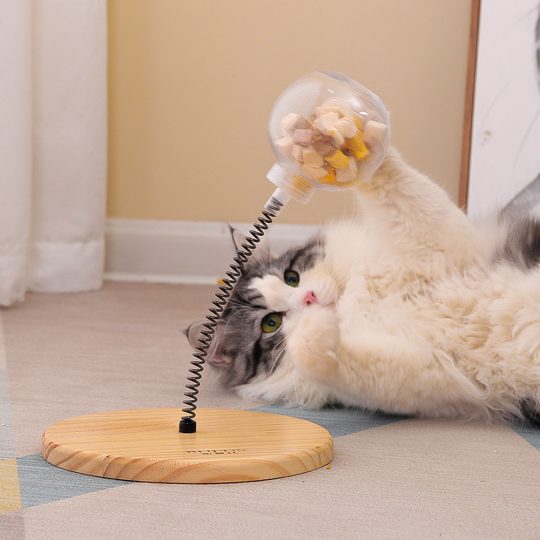 Petshub-Bulus Cat Food Dispenser Tumbler Toy-5