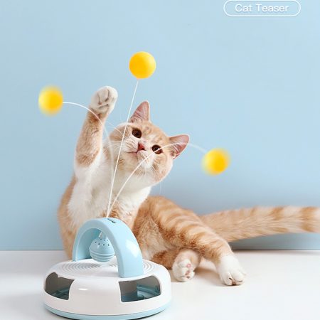 Petshub-Elite Table Tennis Swinging Cat Toy-3